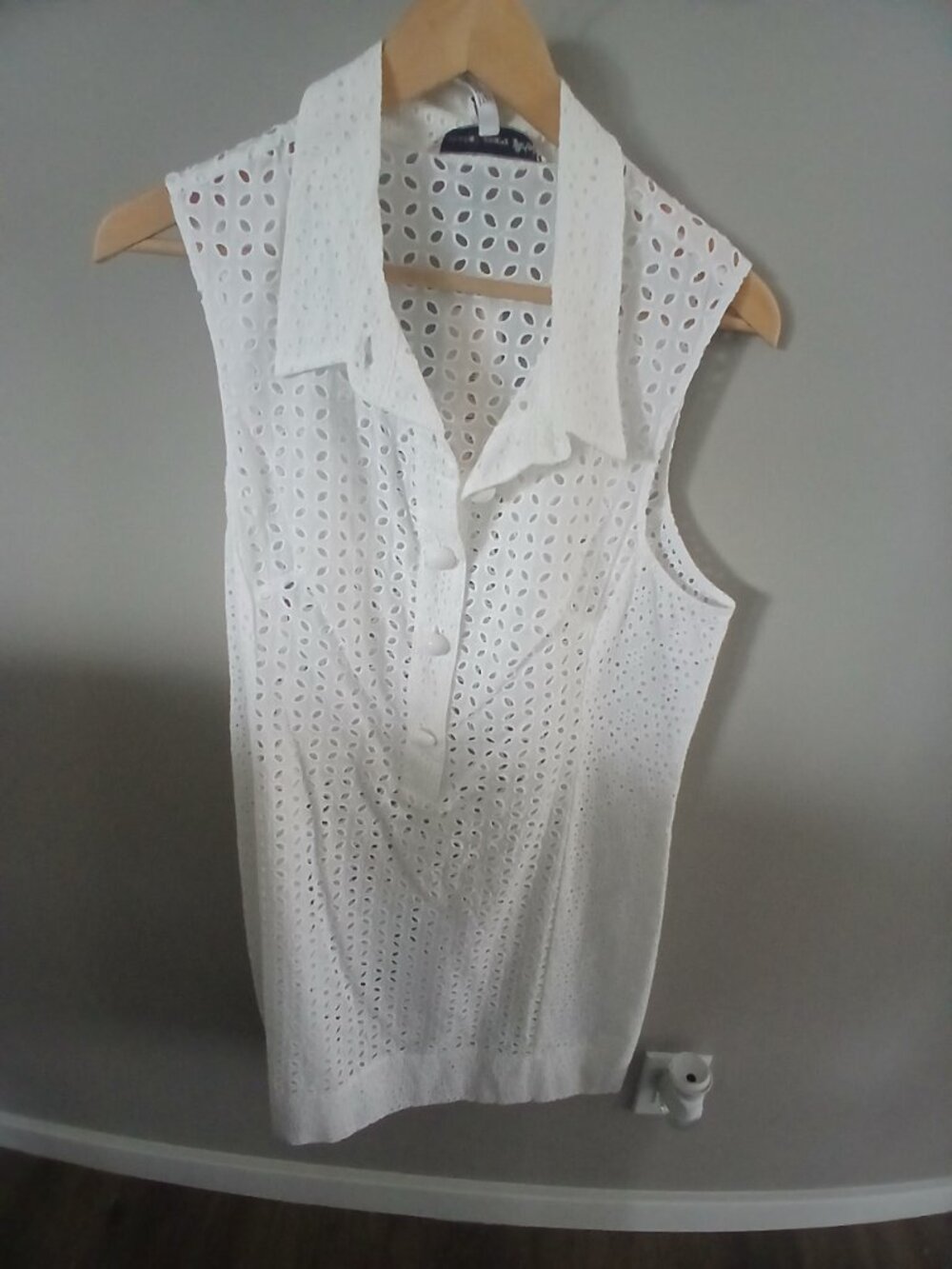 Nanette Lepore white eyelet dress Size L